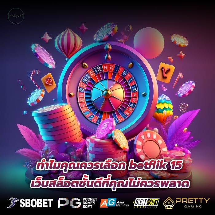 ทำไมคุณควรเลือก betflik 15 เว็บสล็อตชั้นดีที่คุณไม่ควรพลาด